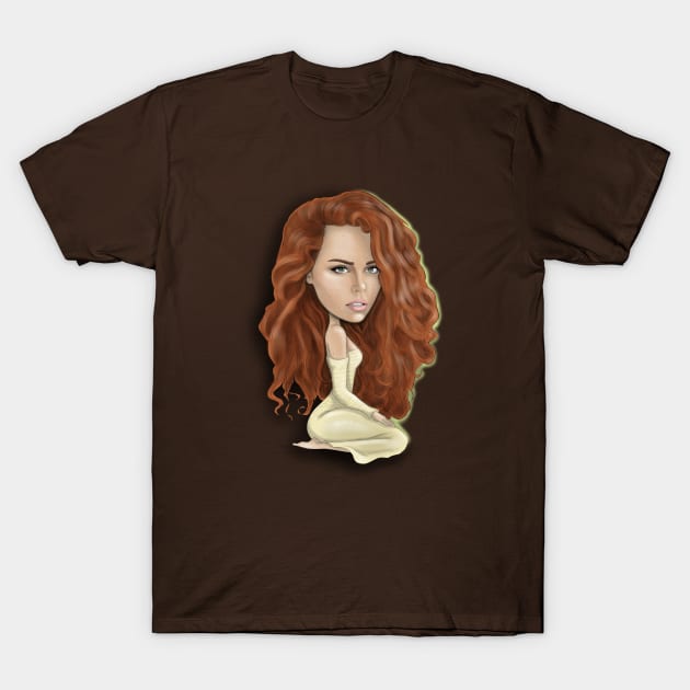 erika T-Shirt by bobgoodallart